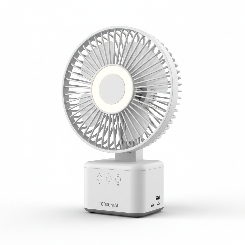 10000mAh Camping Fan