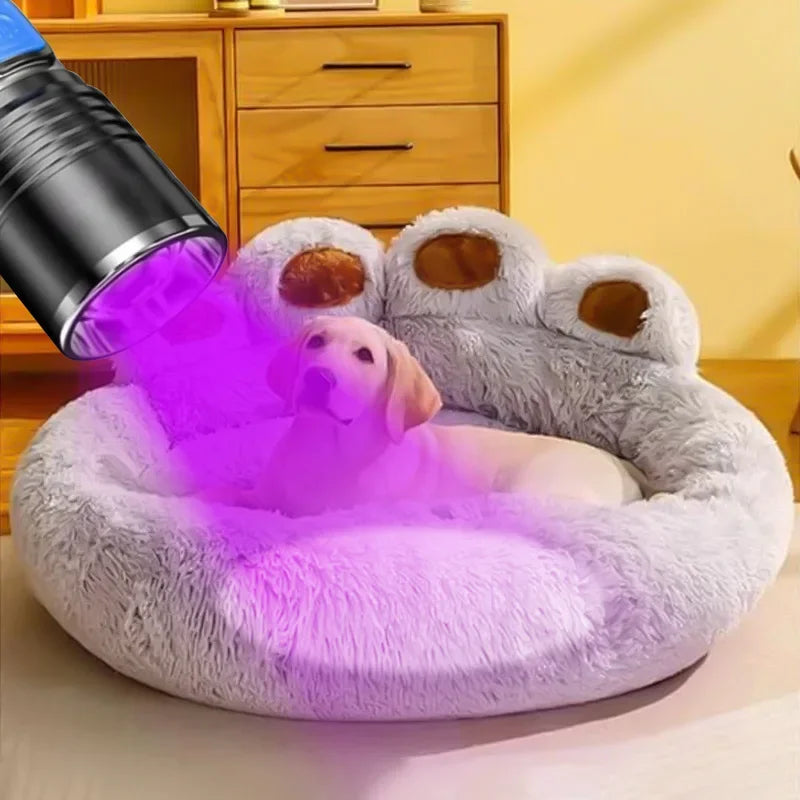 UV Blacklight Flashlight — USB Rechargeable