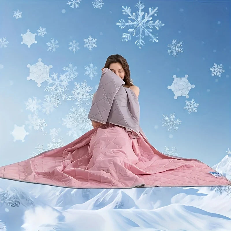Cooling Summer Blanket for Bed - Lightweight, Breathable ,Easy Care Cooling Blanket For Hot Sleepers Cooling Thin Quilt