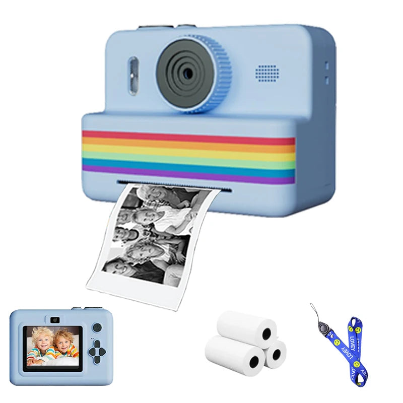 Kids Instant Print Camera — 1080P HD with Thermal Printer & 2.8" Screen