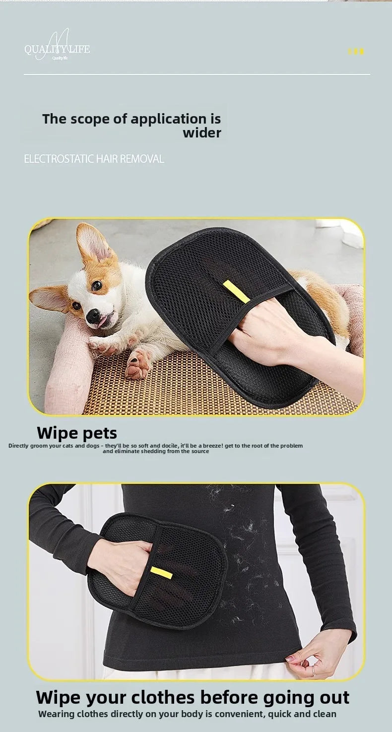 Pet Hair Removal Gloves