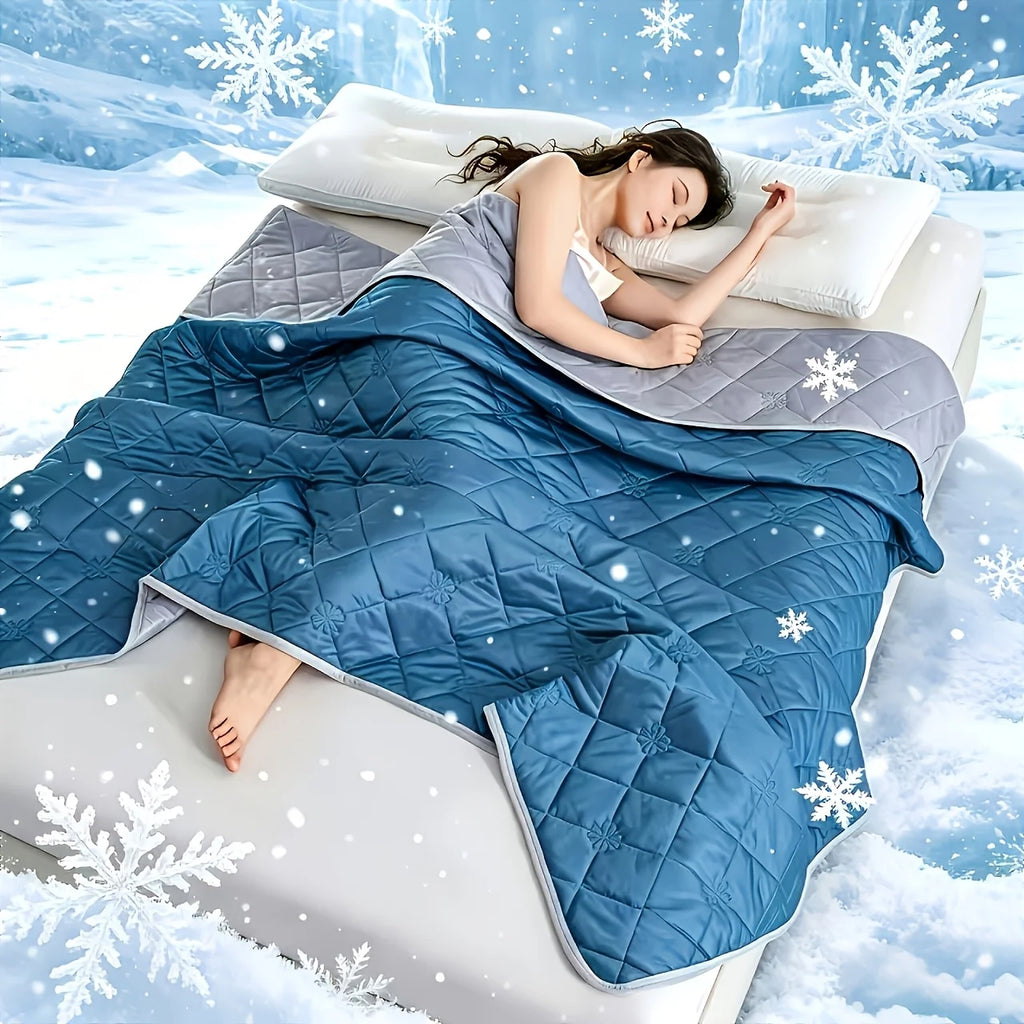 Cooling Summer Blanket for Bed - Lightweight, Breathable ,Easy Care Cooling Blanket For Hot Sleepers Cooling Thin Quilt