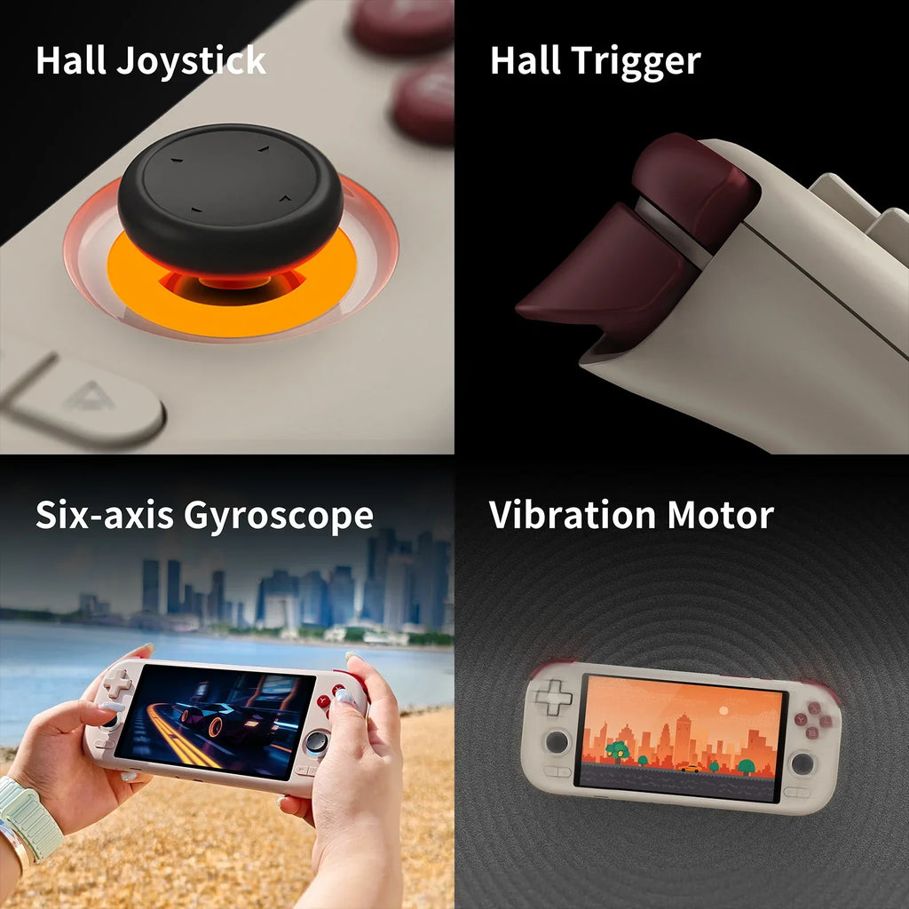 MANGMI AIR X Handheld Game Console — Android 14, Snapdragon 662, 5.5" Touchscreen
