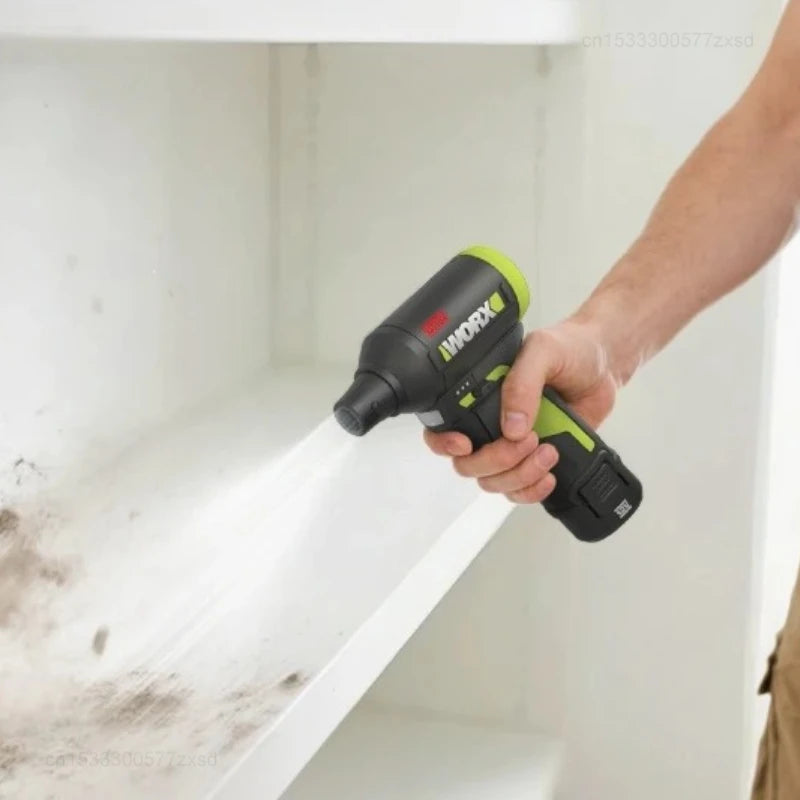 Cordless Electric Air Duster & Blower — 12V Brushless, Stepless Speed