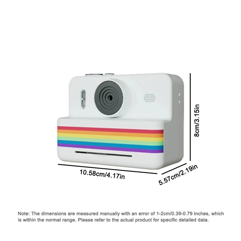 Kids Instant Print Camera — 1080P HD with Thermal Printer & 2.8" Screen