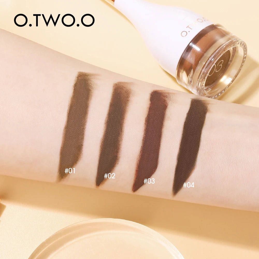 Waterproof Eyebrow Pomade & Brow Gel — 4 Colors