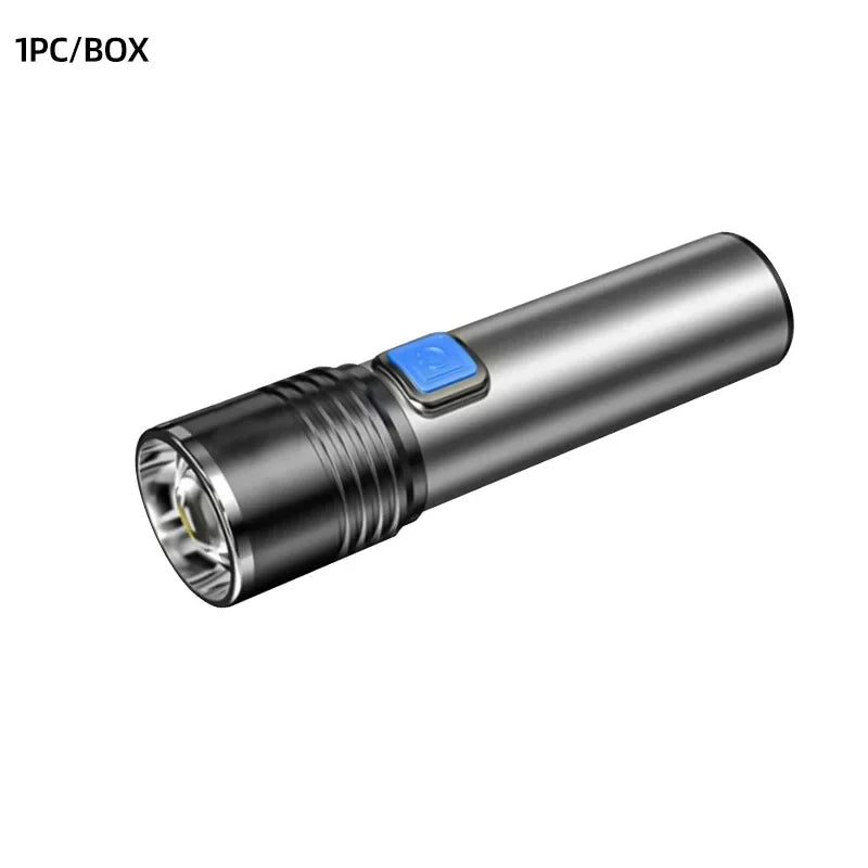 UV Blacklight Flashlight — USB Rechargeable