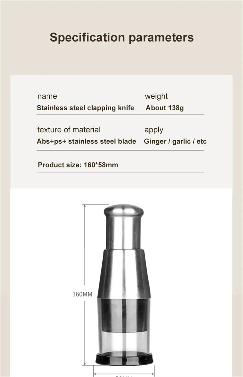 New Garlic Onion Chopper Manual Pressed Garlic Press Machine Garlic Squeezer Fruit Vegetable Chopper Kitchen Supplies