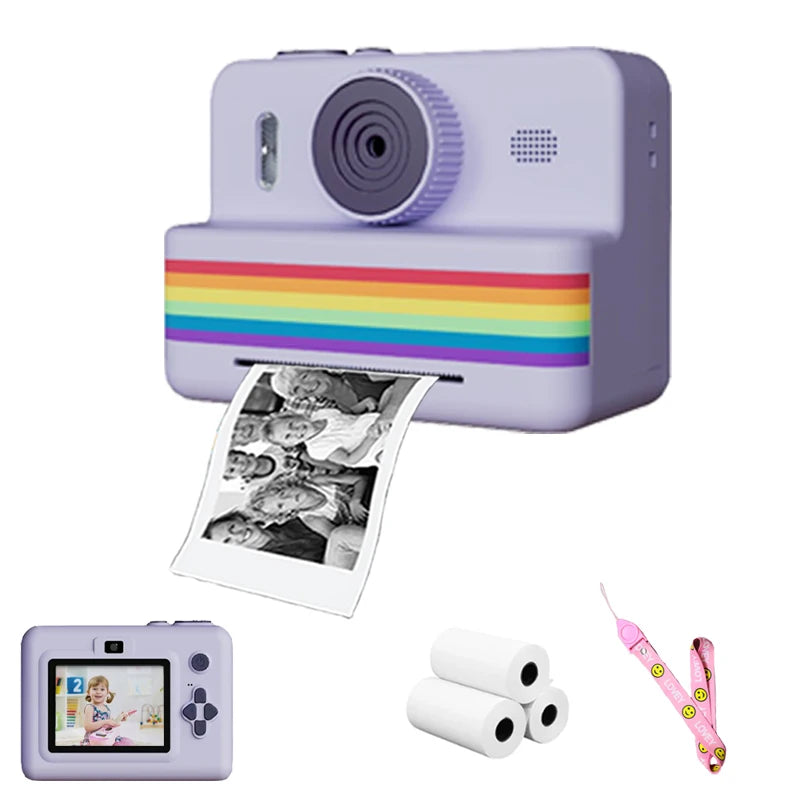 Kids Instant Print Camera — 1080P HD with Thermal Printer & 2.8" Screen