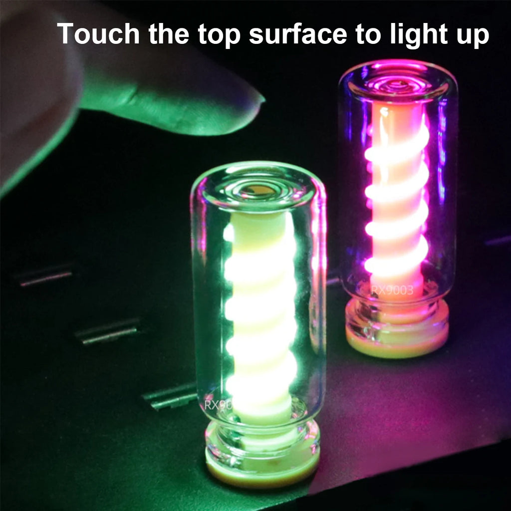 Dimming Usb Touch Control Led Night Light Filament Incandescent Decorative 5V Cold Warm Lighting Camping Mini Portable Bulb Lamp