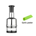New Garlic Onion Chopper Manual Pressed Garlic Press Machine Garlic Squeezer Fruit Vegetable Chopper Kitchen Supplies