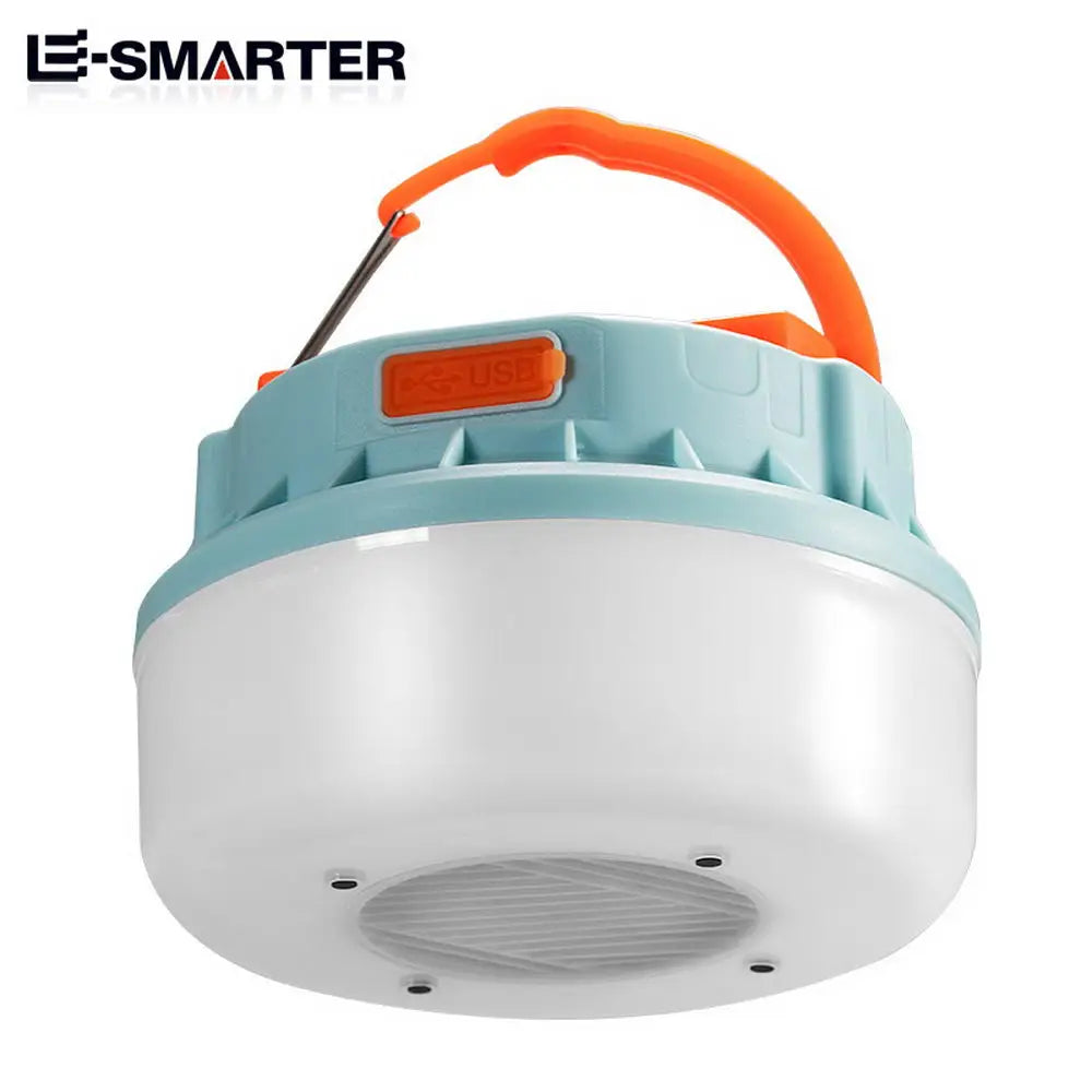 New Outdoor Solar Camping Lights with Wireless Portable Bluetooth Speaker Rechargeable Led Camping Lanterns Tent Lamp Power Bank