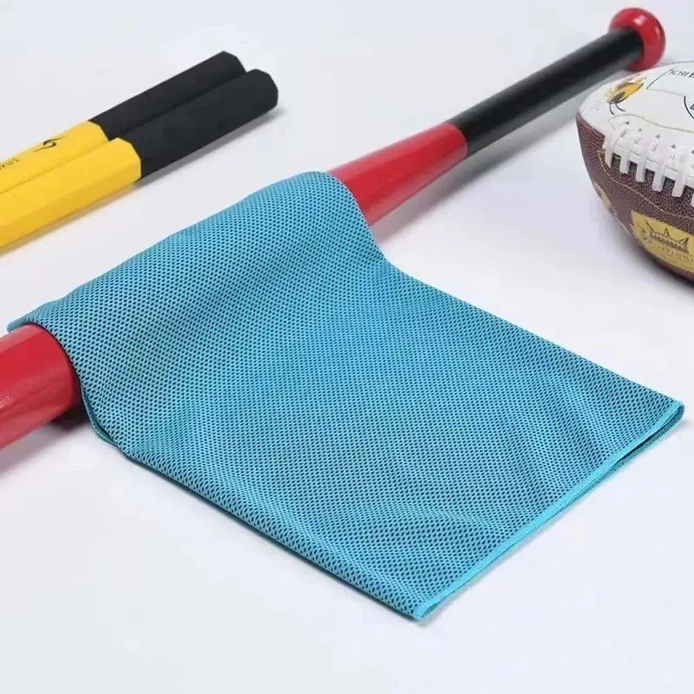 Quick-drying Sports Cooling Towel Set Polyester Sweat Absorbent Towel Suitable for Yoga, Golf, Swimming, Fitness, Camping