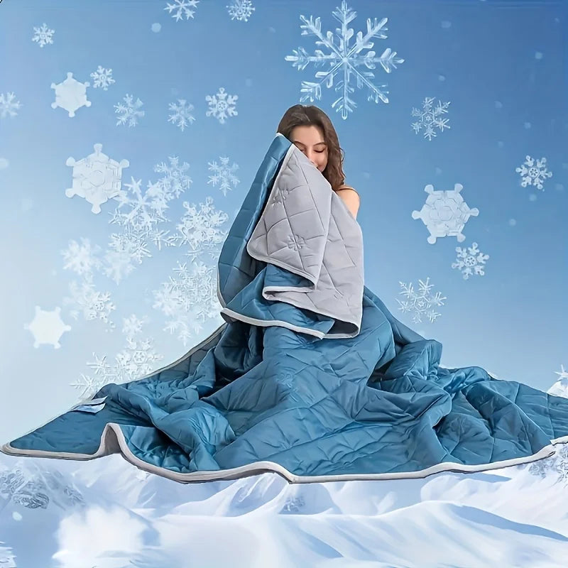Cooling Summer Blanket for Bed - Lightweight, Breathable ,Easy Care Cooling Blanket For Hot Sleepers Cooling Thin Quilt