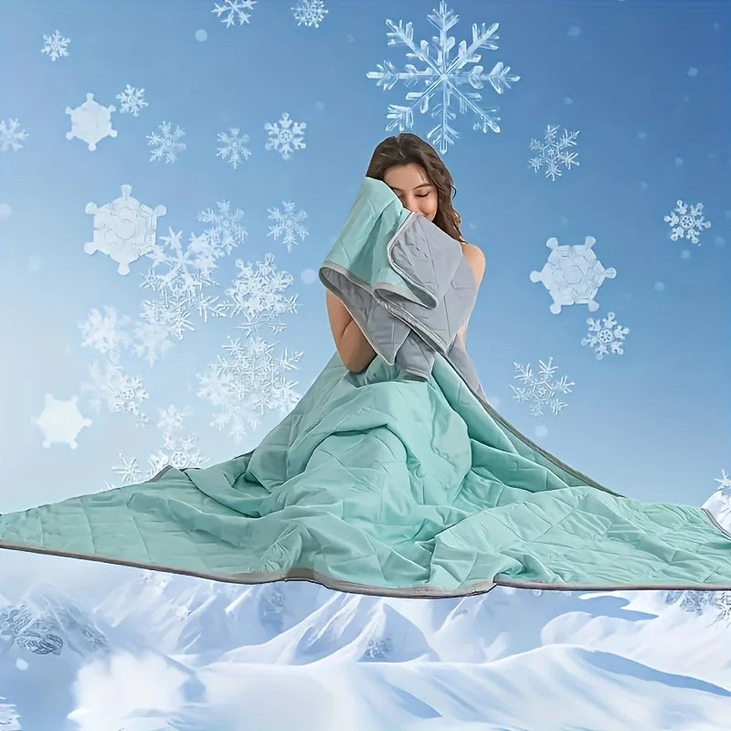 Cooling Summer Blanket for Bed - Lightweight, Breathable ,Easy Care Cooling Blanket For Hot Sleepers Cooling Thin Quilt