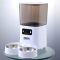 Smart Automatic Pet Feeder with Camera – 5L Double Bowl