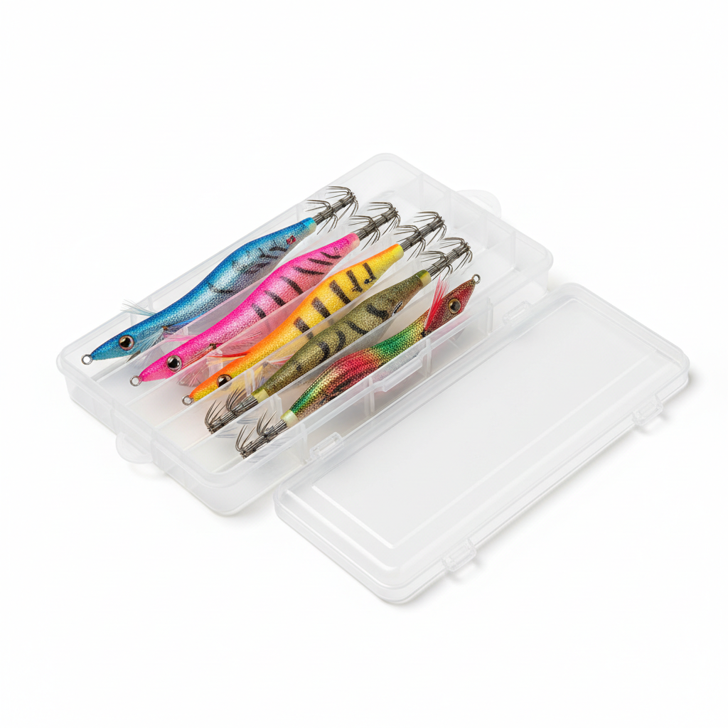 Squid Jig Lure Set